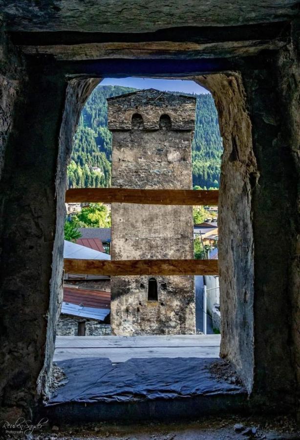 Hotel Guesthaus King Seti Mestia Exterior foto