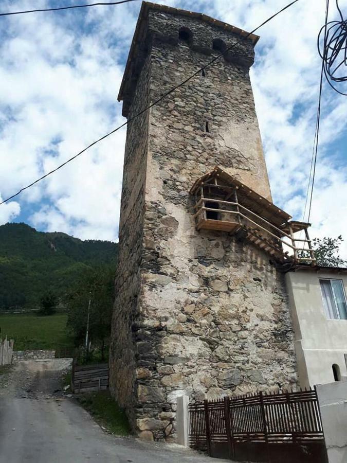 Hotel Guesthaus King Seti Mestia Exterior foto